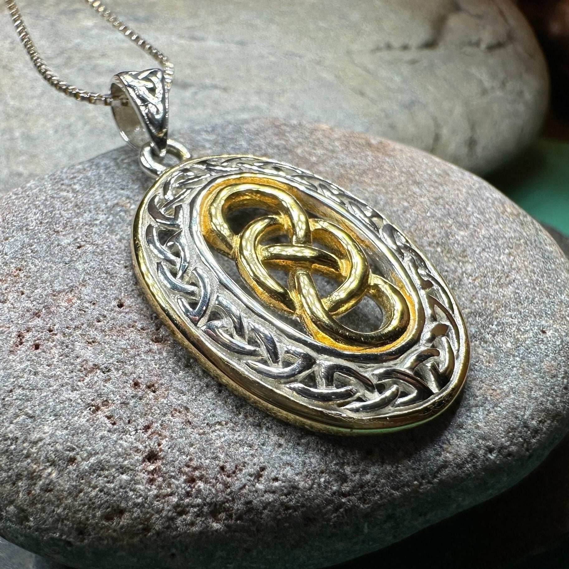 Celtic Forever Infinity Necklace - 18