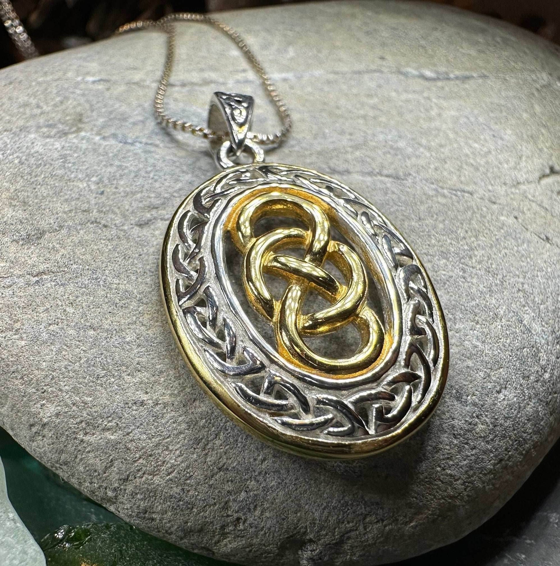 Celtic Forever Infinity Necklace - 18