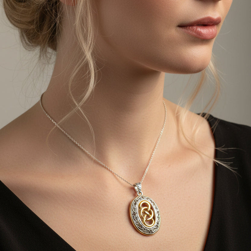 Celtic Forever Infinity Necklace