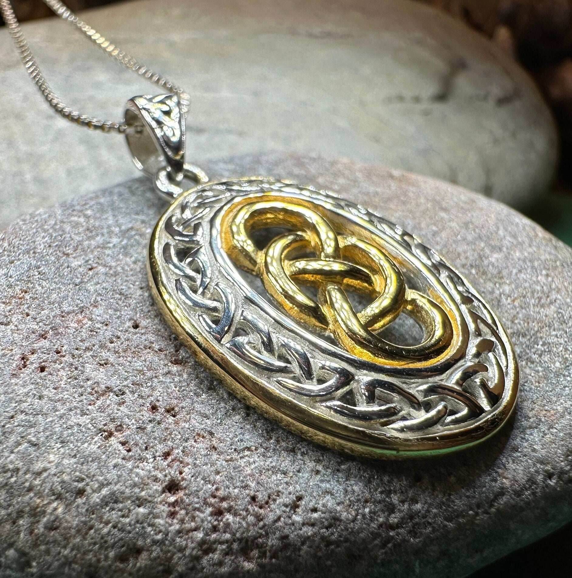Celtic Forever Infinity Necklace - 18