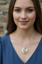 Golden Universe Sun & Moon Necklace
