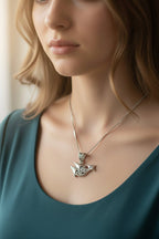 Always Together Celtic Dolphin Necklace