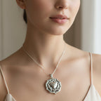 Celtic Rose Cross Necklace