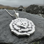 Celtic Rose Cross Necklace