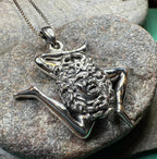 Sicilian Trinacria Triple Spiral Necklace