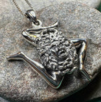 Sicilian Trinacria Triple Spiral Necklace - 18