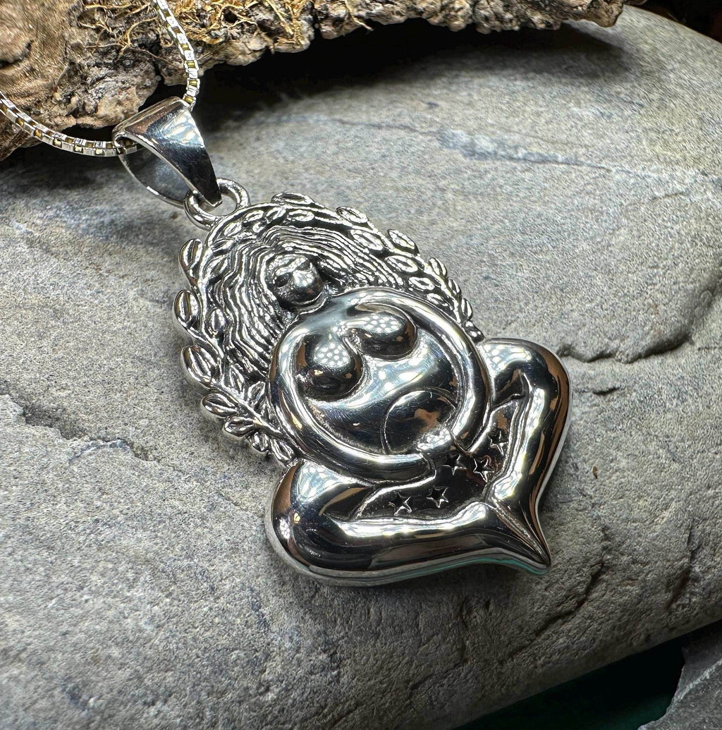 Gaia Earth Goddess Necklace - 18