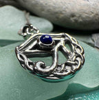 Lapis Lazuli Eye of Horus Necklace - 18