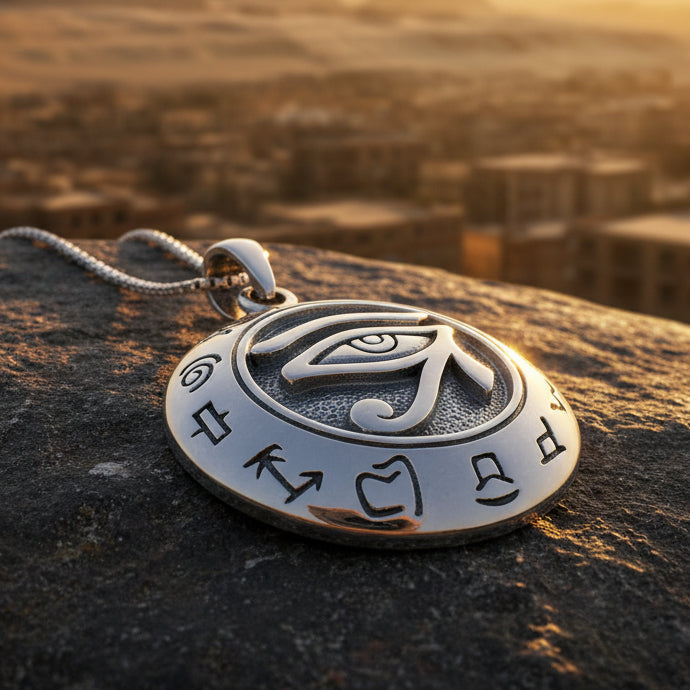 Egyptian Eye of Horus Necklace