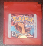 Pokemon Red DX GBC Video Game Cartridge Gameboy Color ROM Hack
