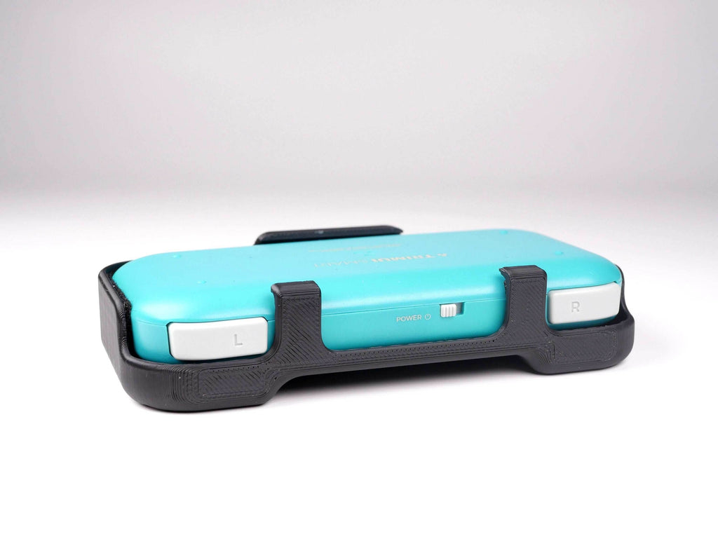 Felt TrimUI Smart Slim Grip 2-in-1 Reversible Screen Cover & Slim Comfort Grip Case with Felt Wrap Ergonomic TRIMUI Handheld 2n1 Deluxe - Black