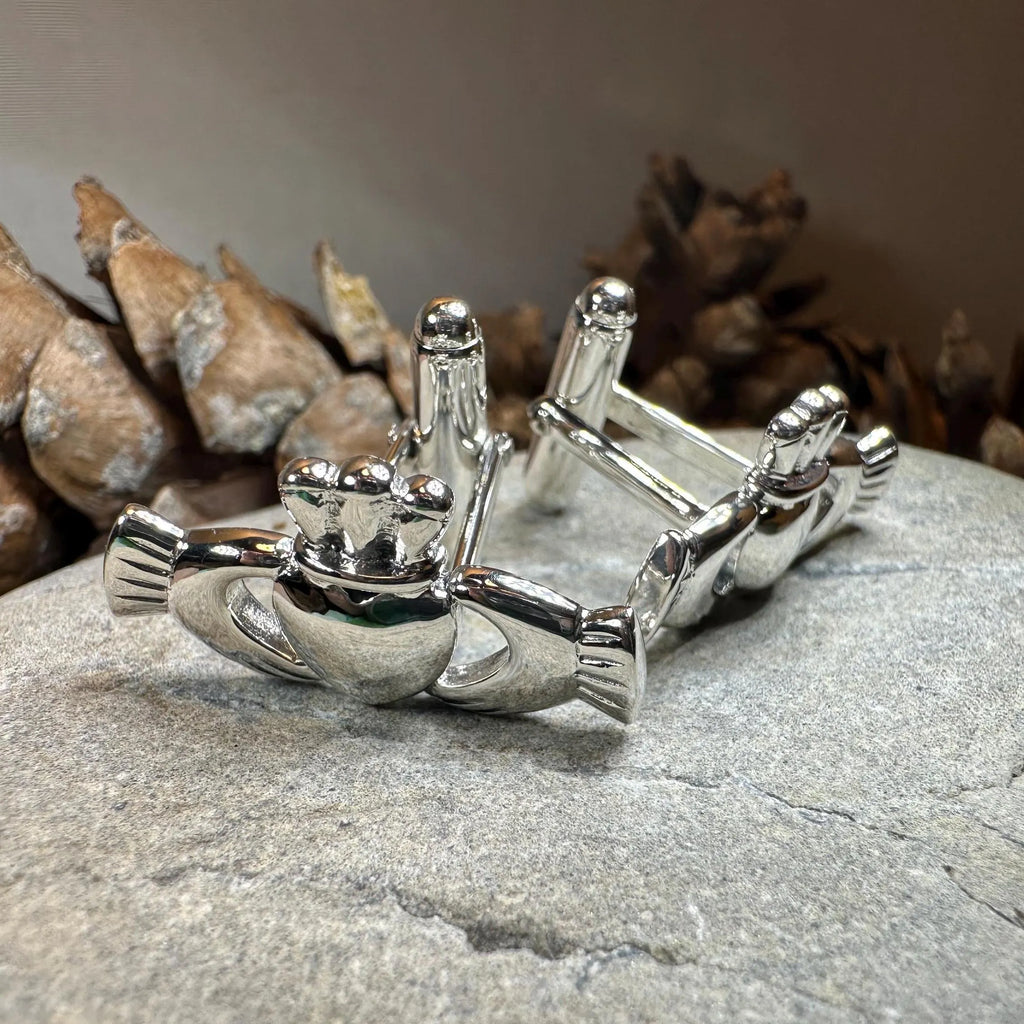 Fíorghrá Claddagh Cuff Links