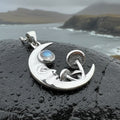 Magical Mushroom Moon Necklace