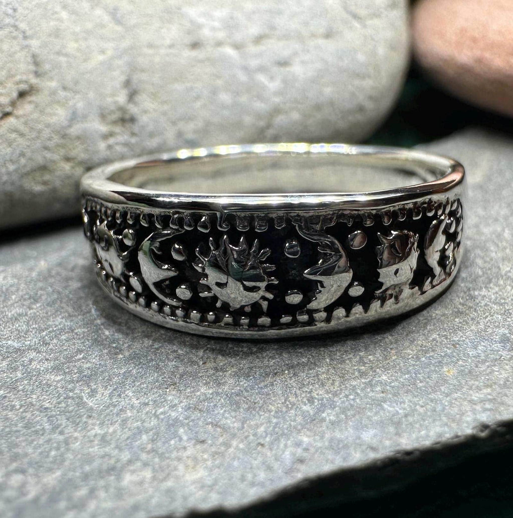 Heavenly Moon & Sun Ring - 7