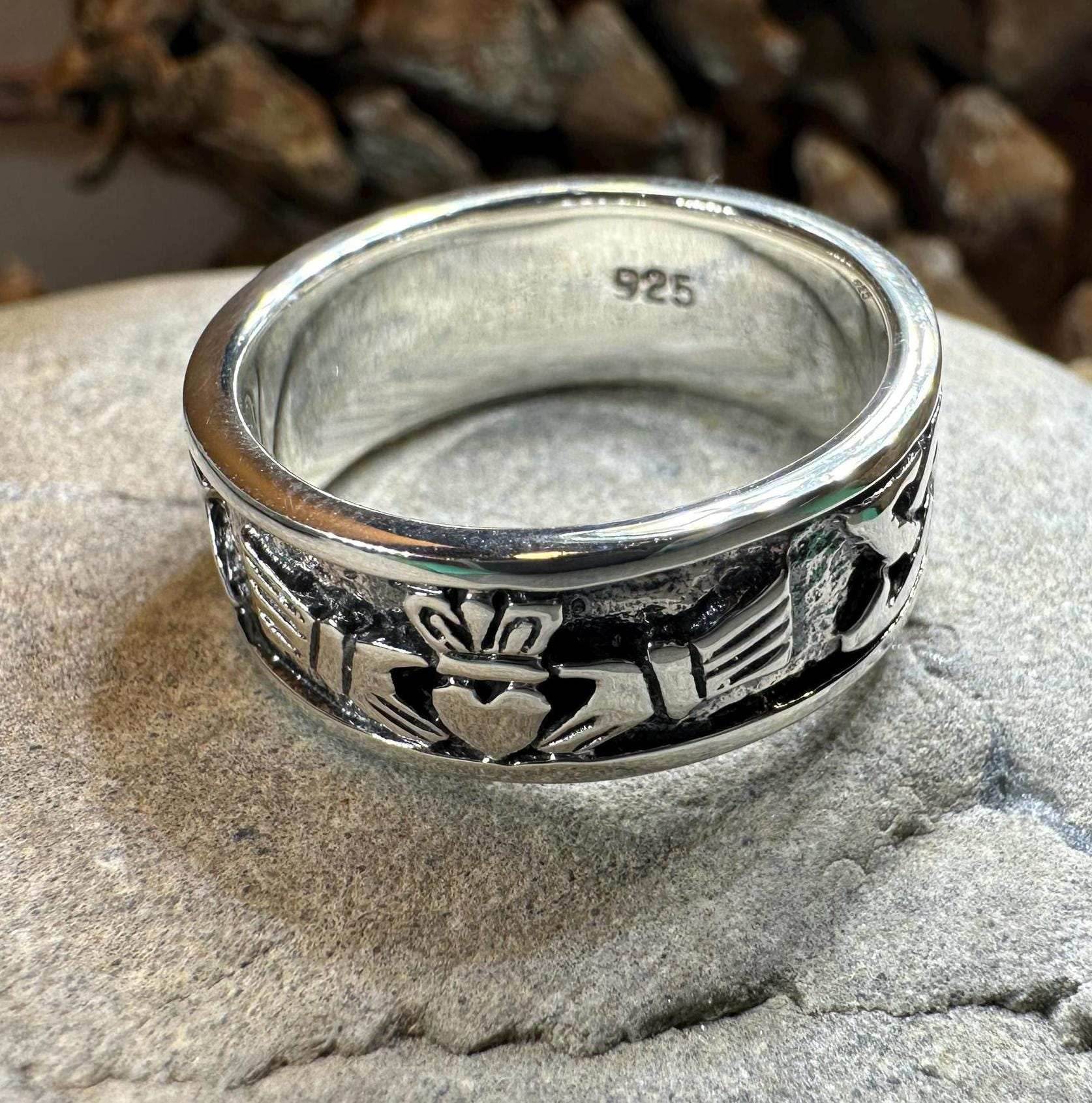 Gu Là Luain Celtic Claddagh Ring - 9