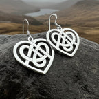Gràidhear Celtic Heart Earrings