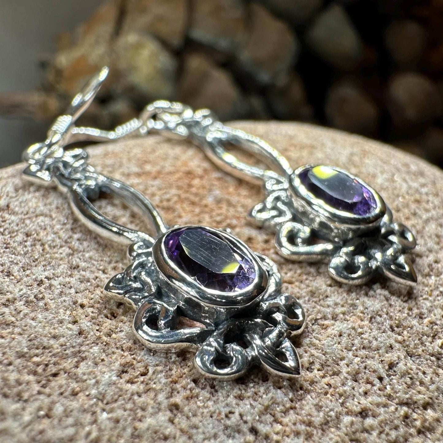 Tiom Celtic Knot Earrings - 