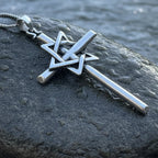Large Star of David Cross Necklace