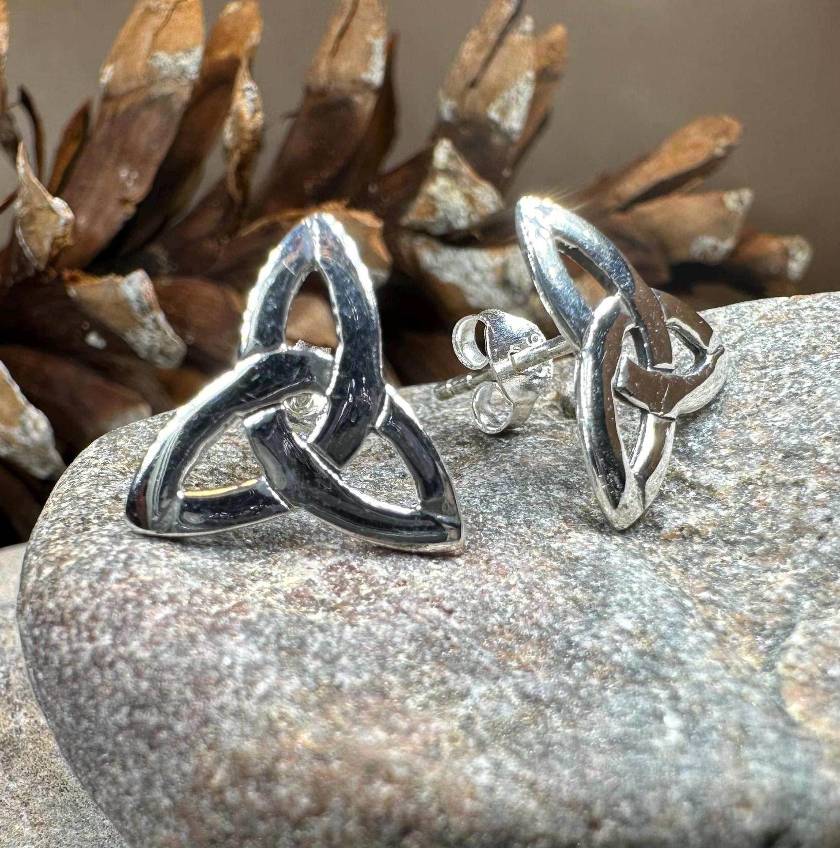 Zephyr Celtic Trinity Knot Earrings - 