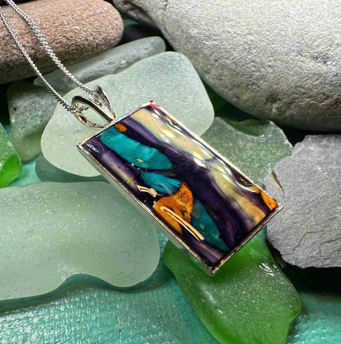 Heathergems Islay Necklace - Purple Multi