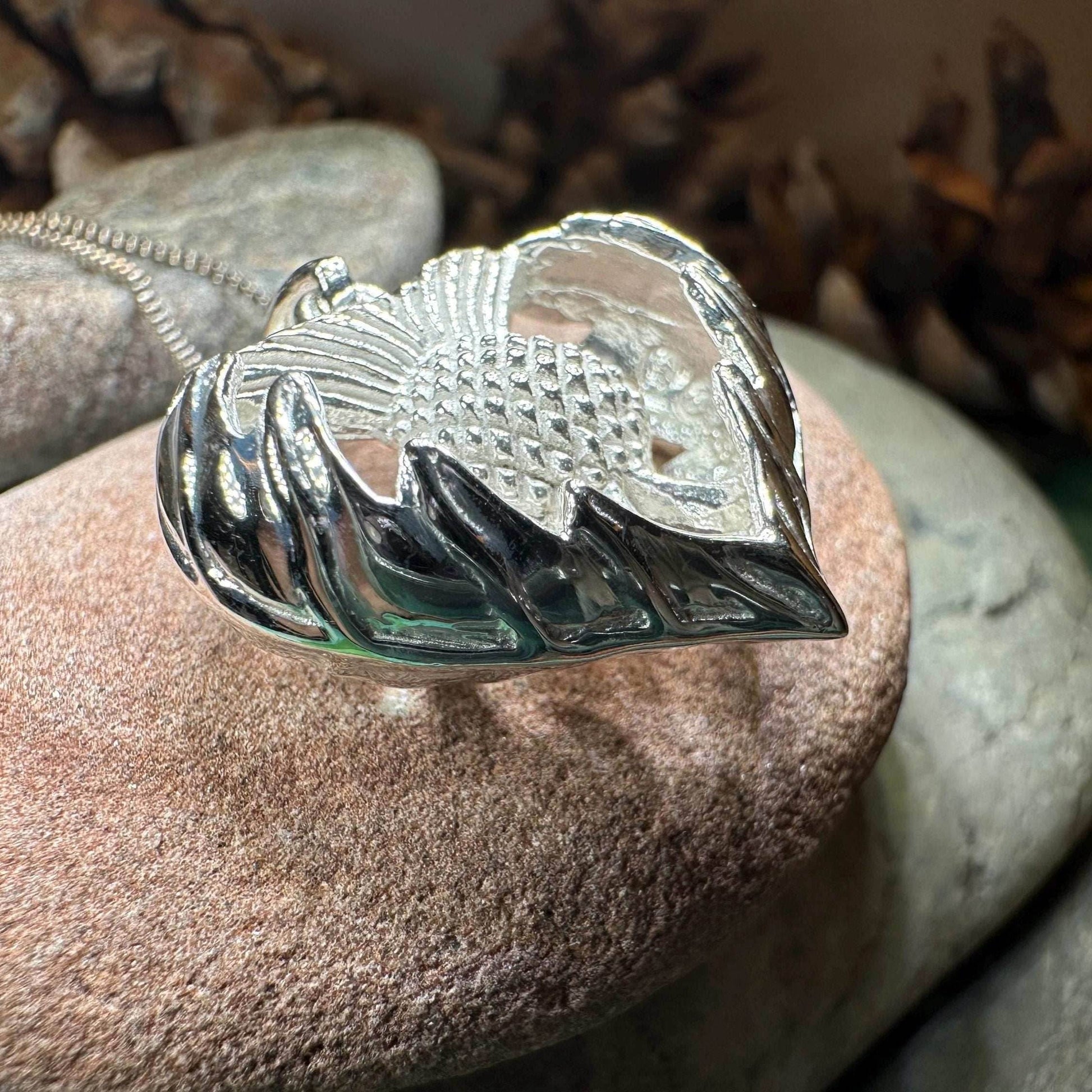 Annora Scottish Thistle Necklace - 18