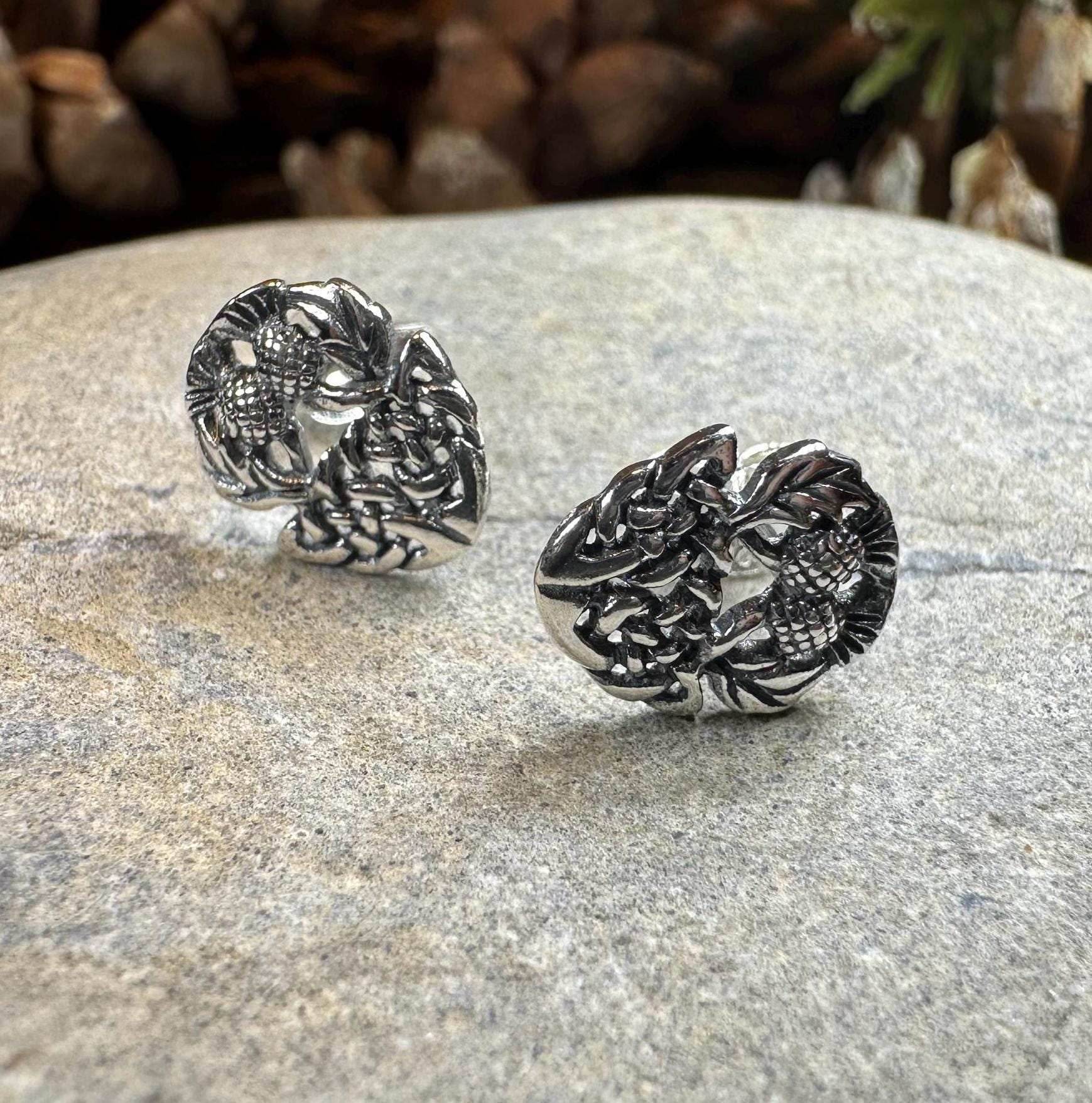 Highland Spring Thistle Earrings - 
