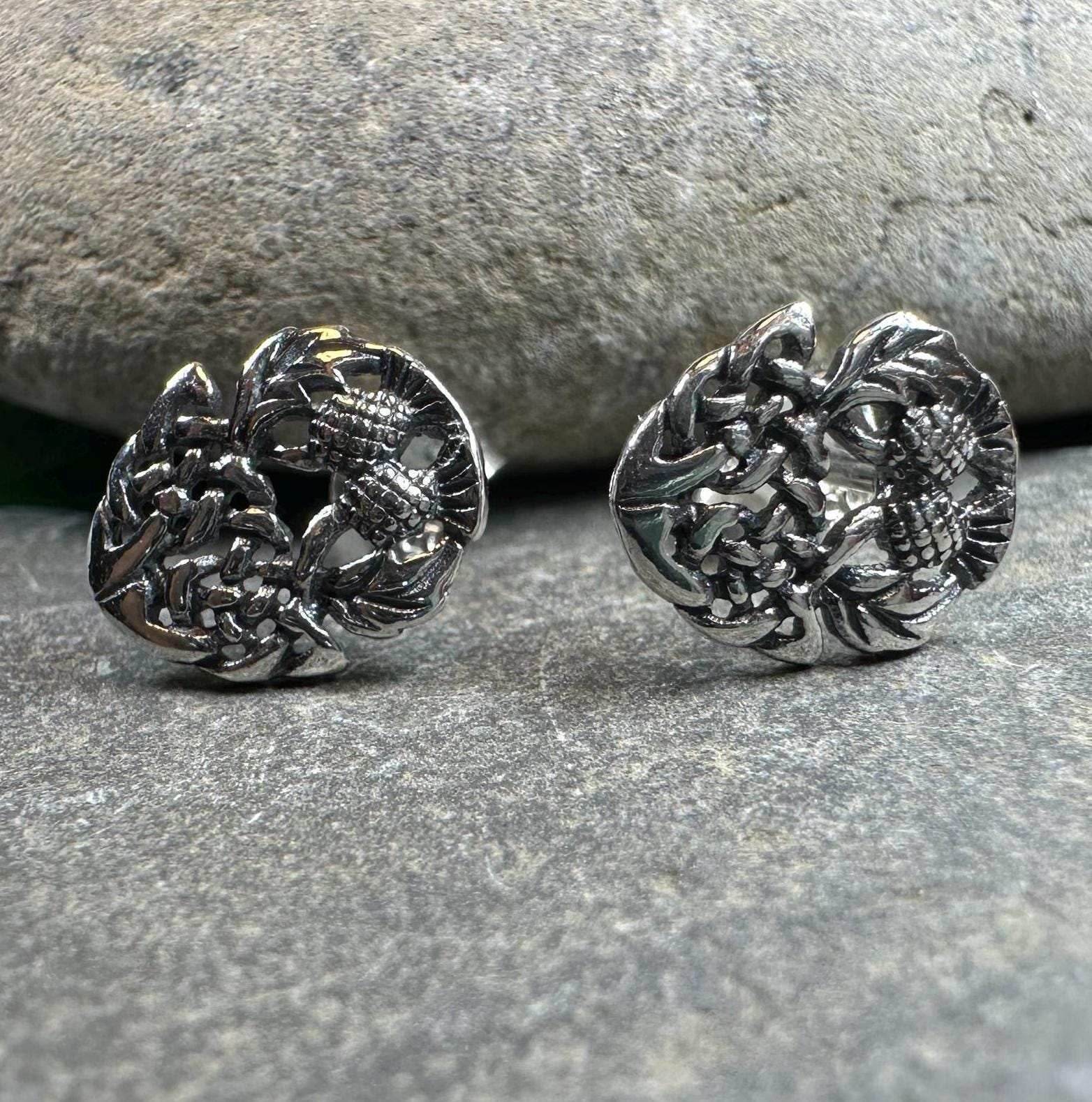 Highland Spring Thistle Earrings - 
