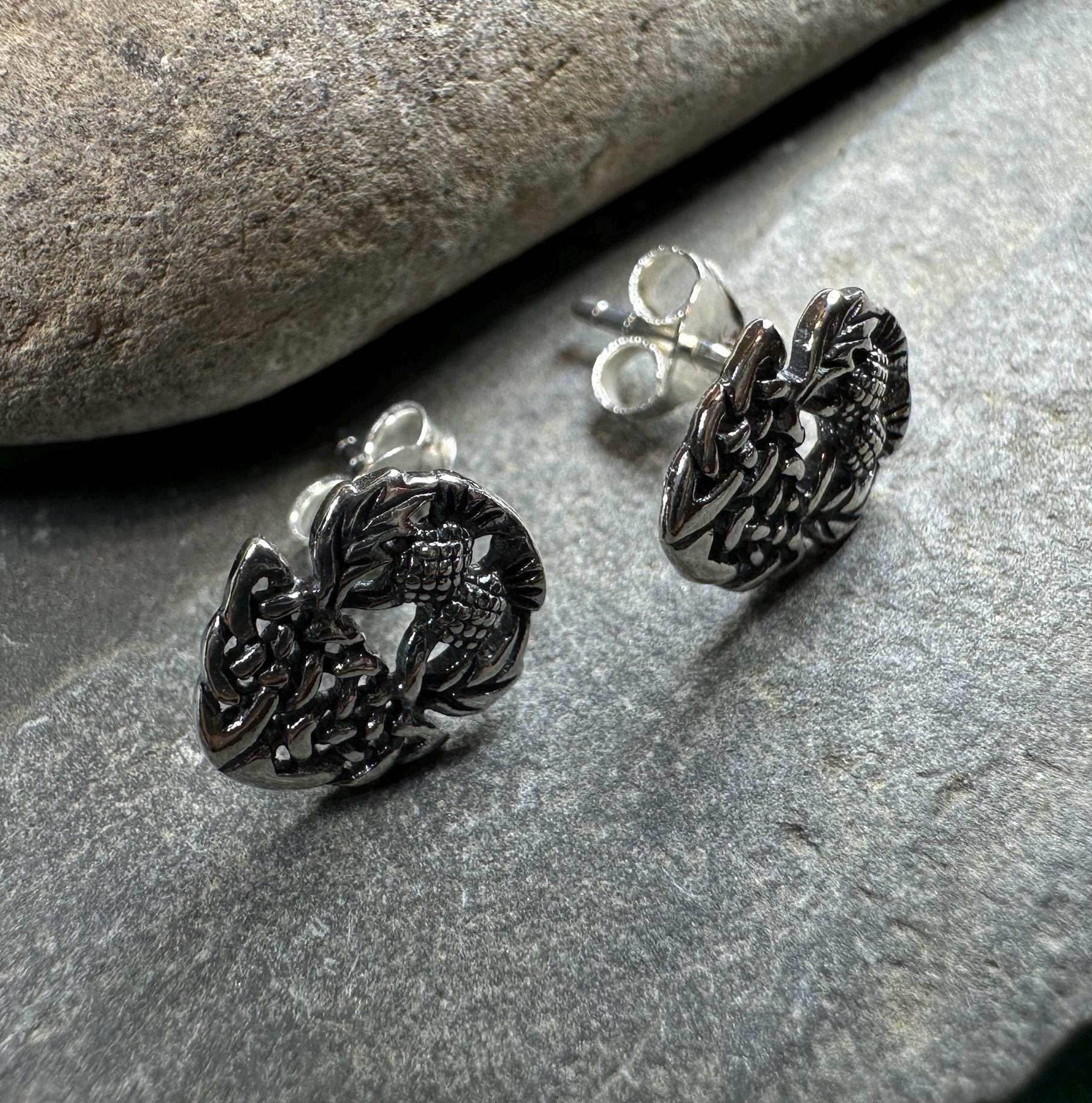 Highland Spring Thistle Earrings - 