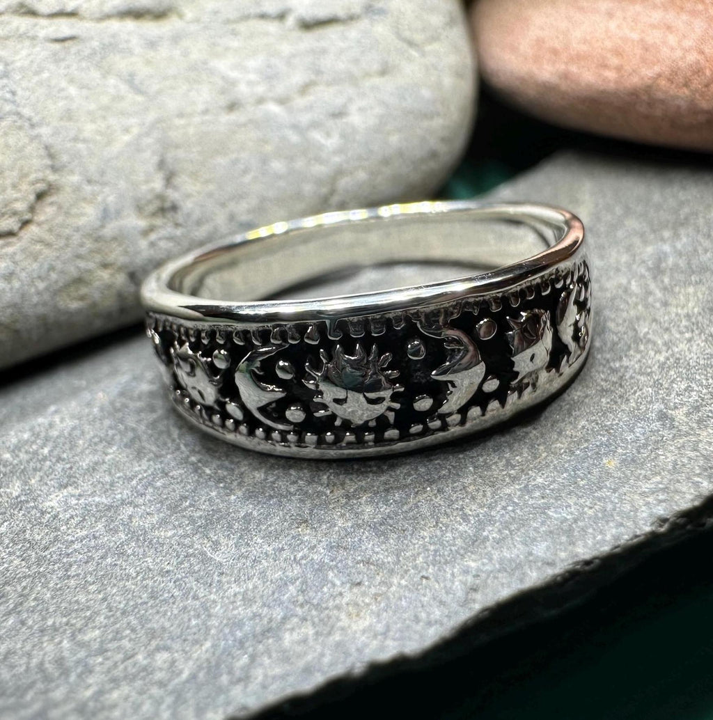 Heavenly Moon & Sun Ring
