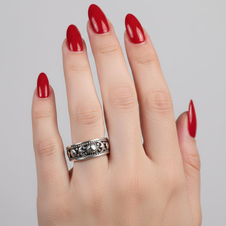 Heavenly Moon & Sun Ring