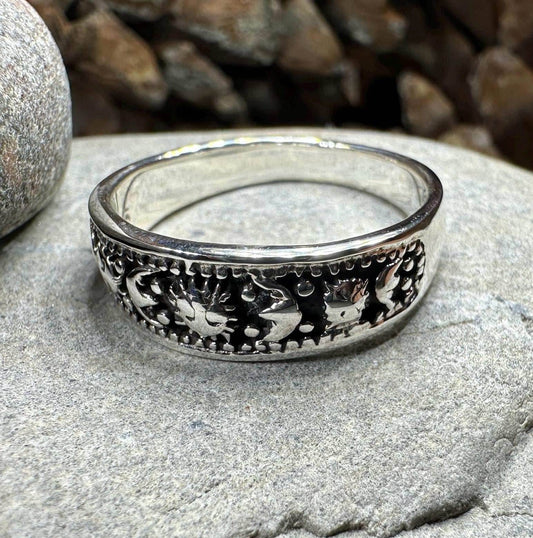 Heavenly Moon & Sun Ring - 7