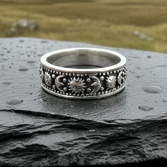 Heavenly Moon & Sun Ring