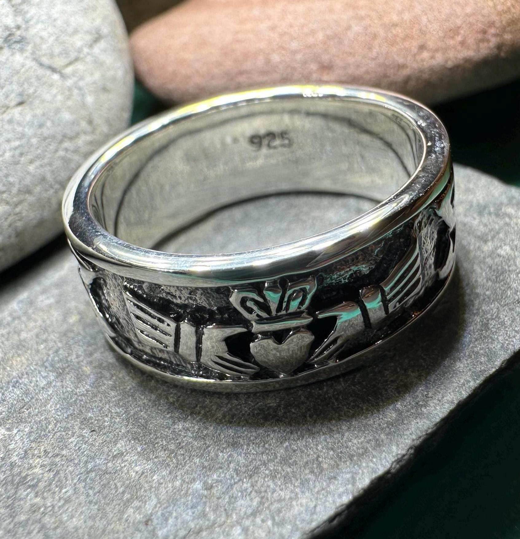 Gu Là Luain Celtic Claddagh Ring - 9