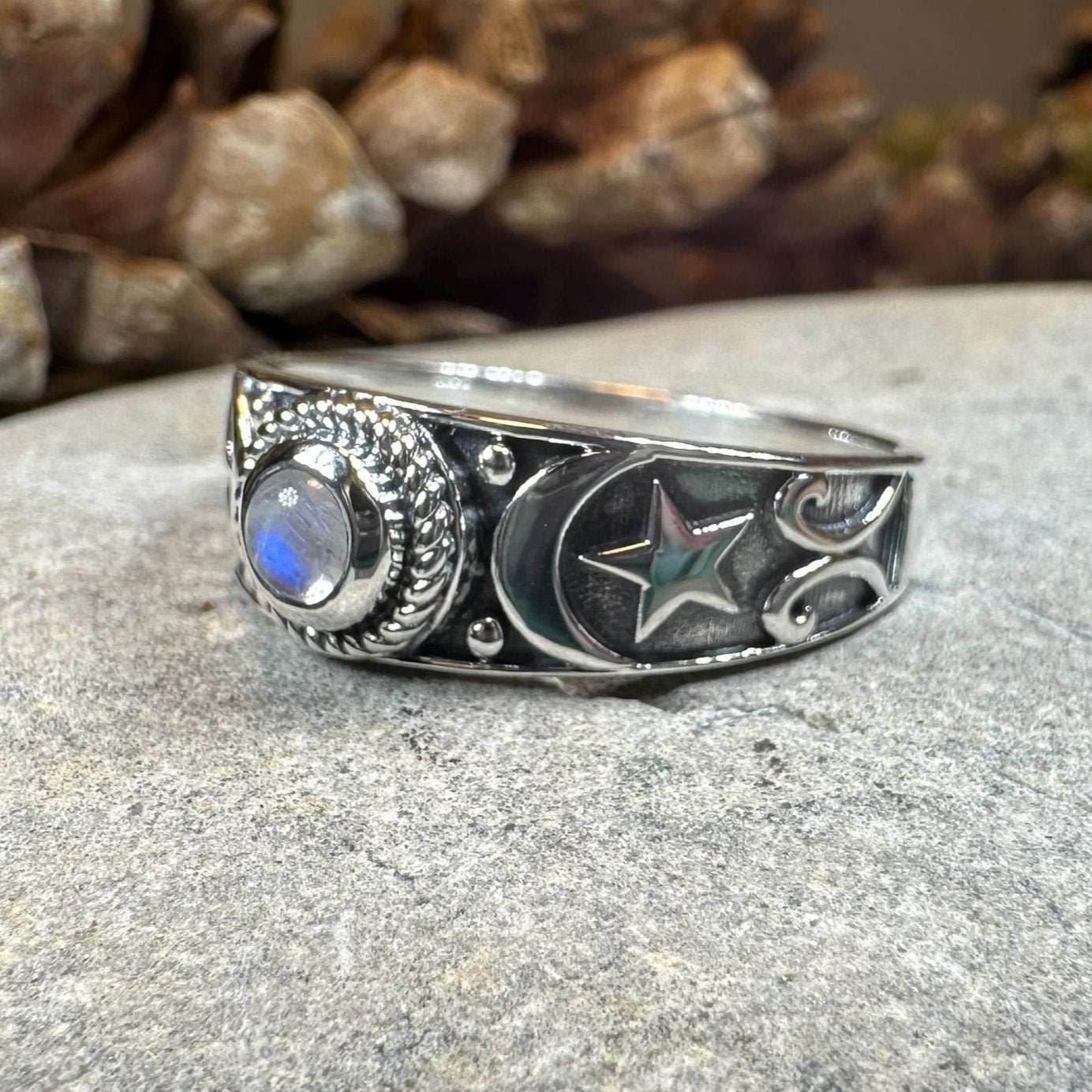 Locasta Crescent Moon Ring - 5