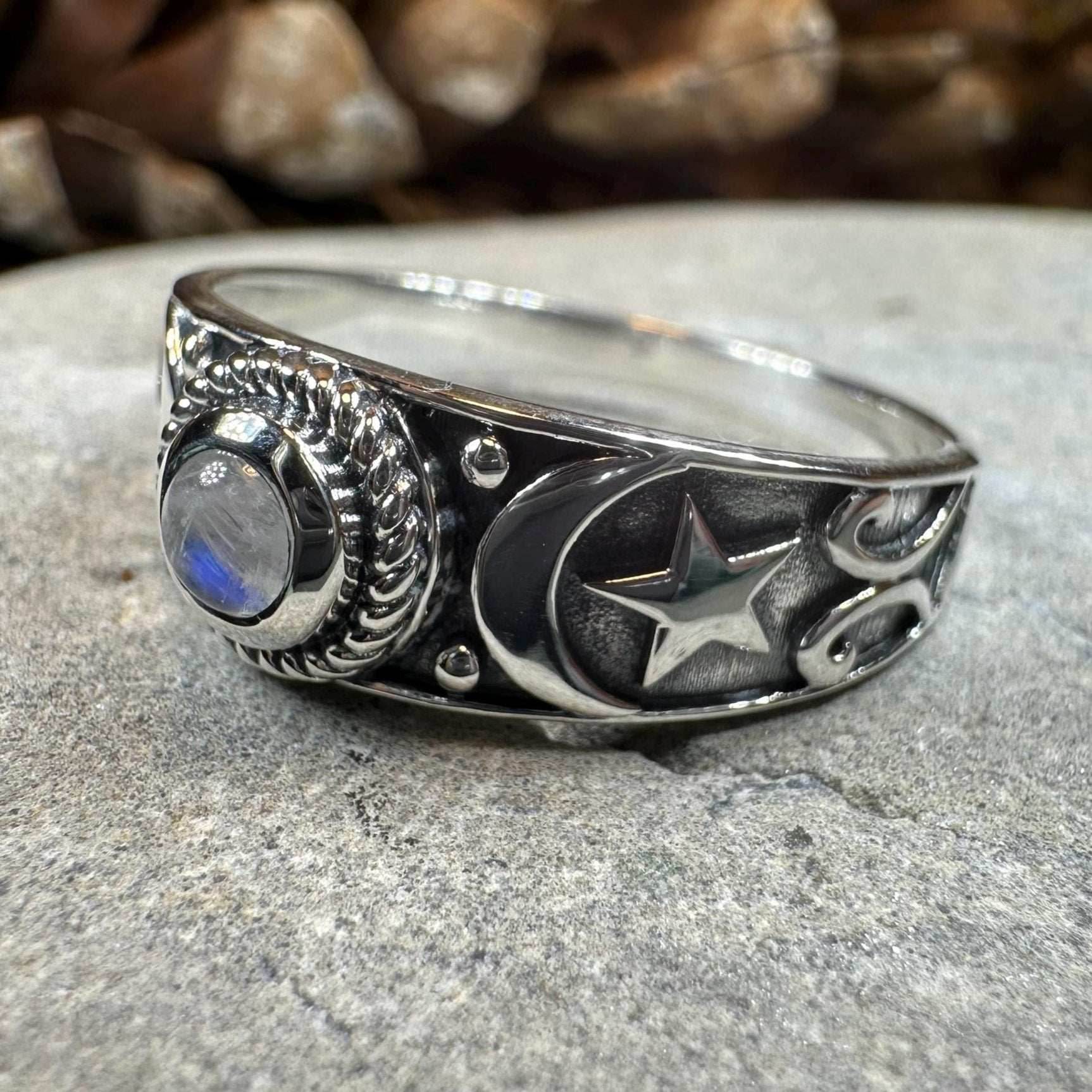 Locasta Crescent Moon Ring - 5
