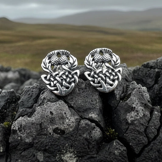 Highland Spring Thistle Earrings