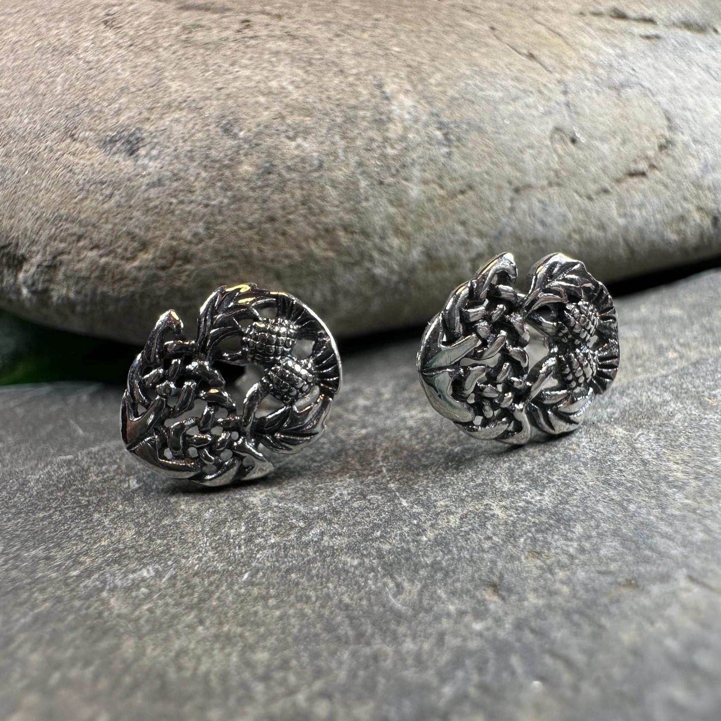 Highland Spring Thistle Earrings - 