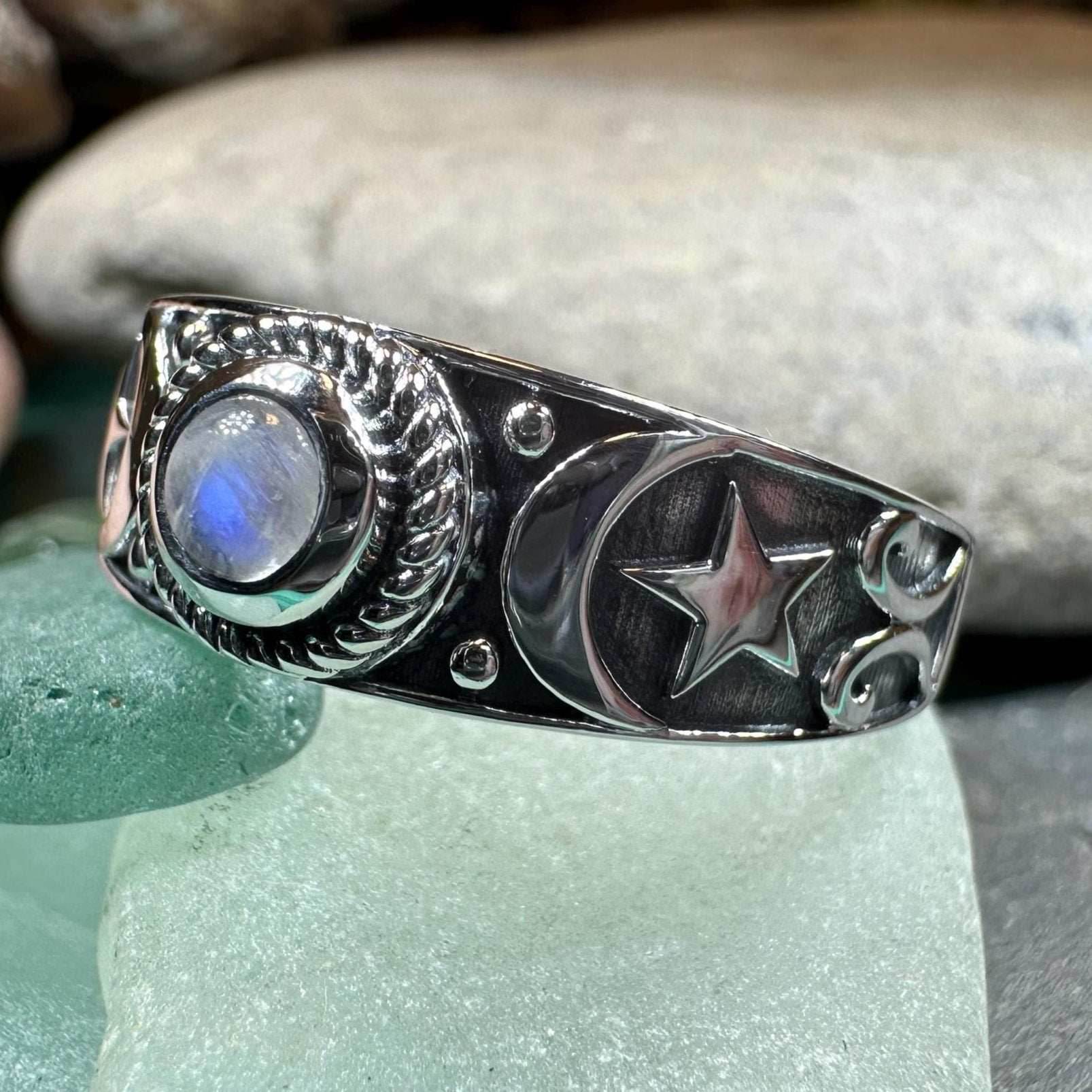 Locasta Crescent Moon Ring - 5
