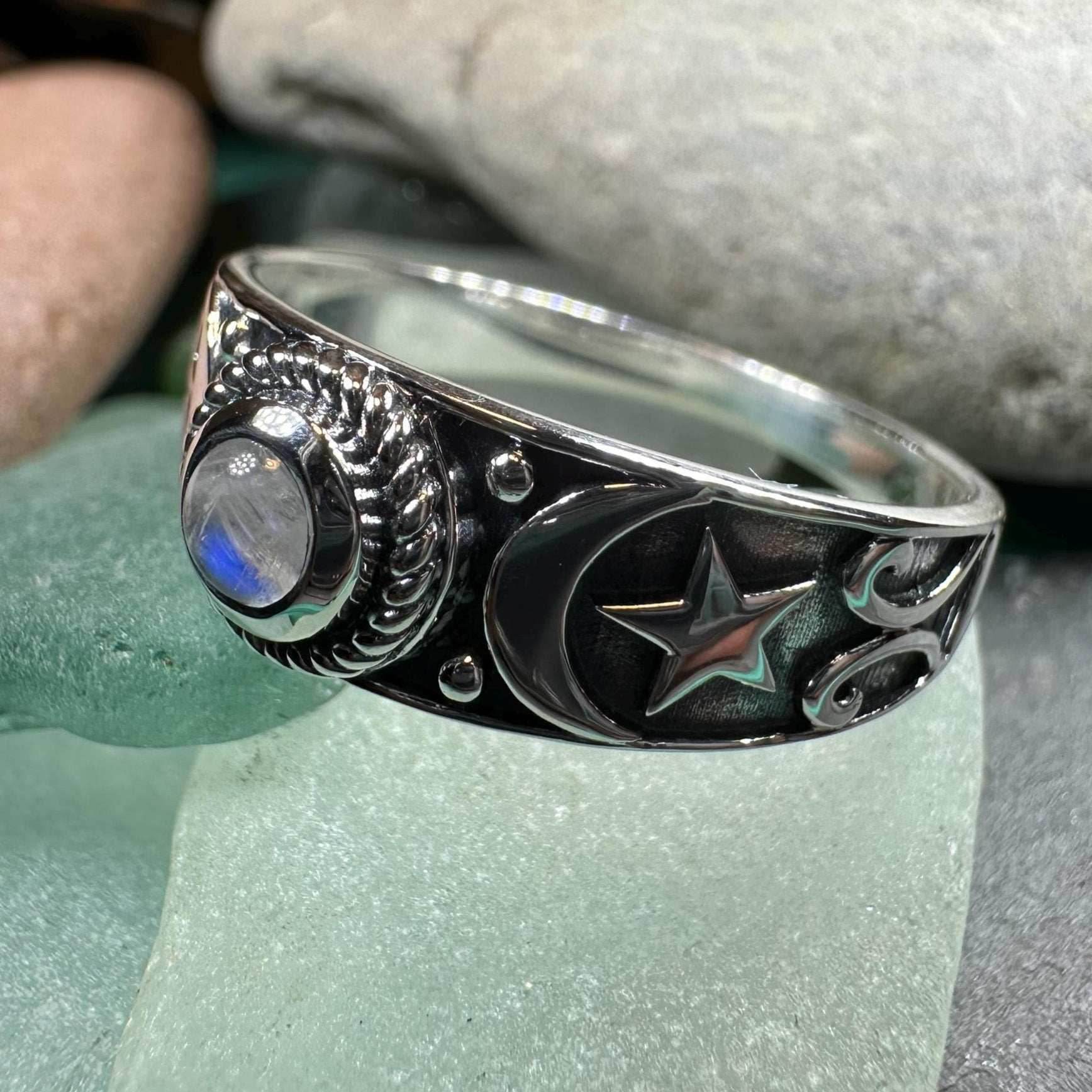 Locasta Crescent Moon Ring - 5