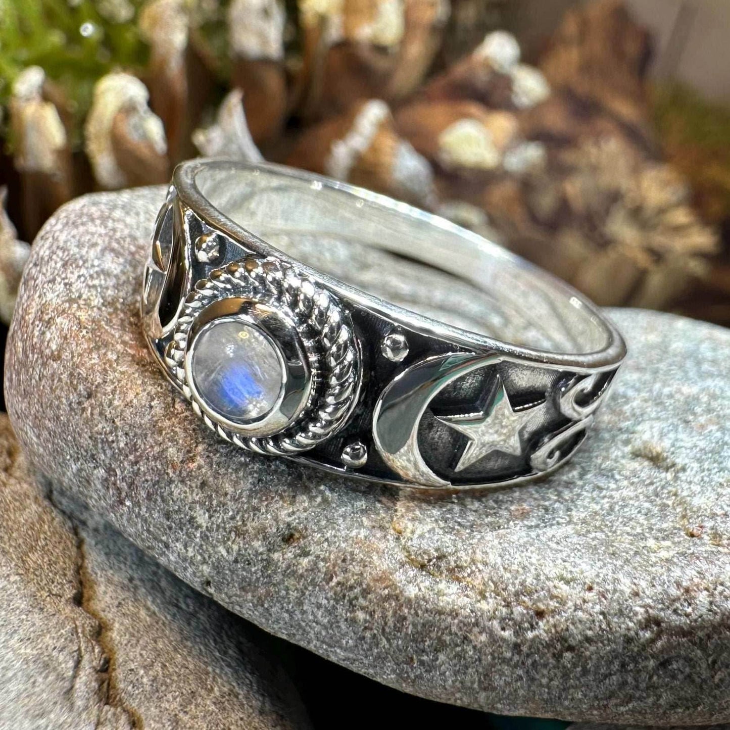 Locasta Crescent Moon Ring - 5