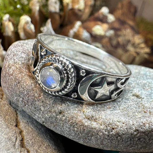 Locasta Crescent Moon Ring - 5