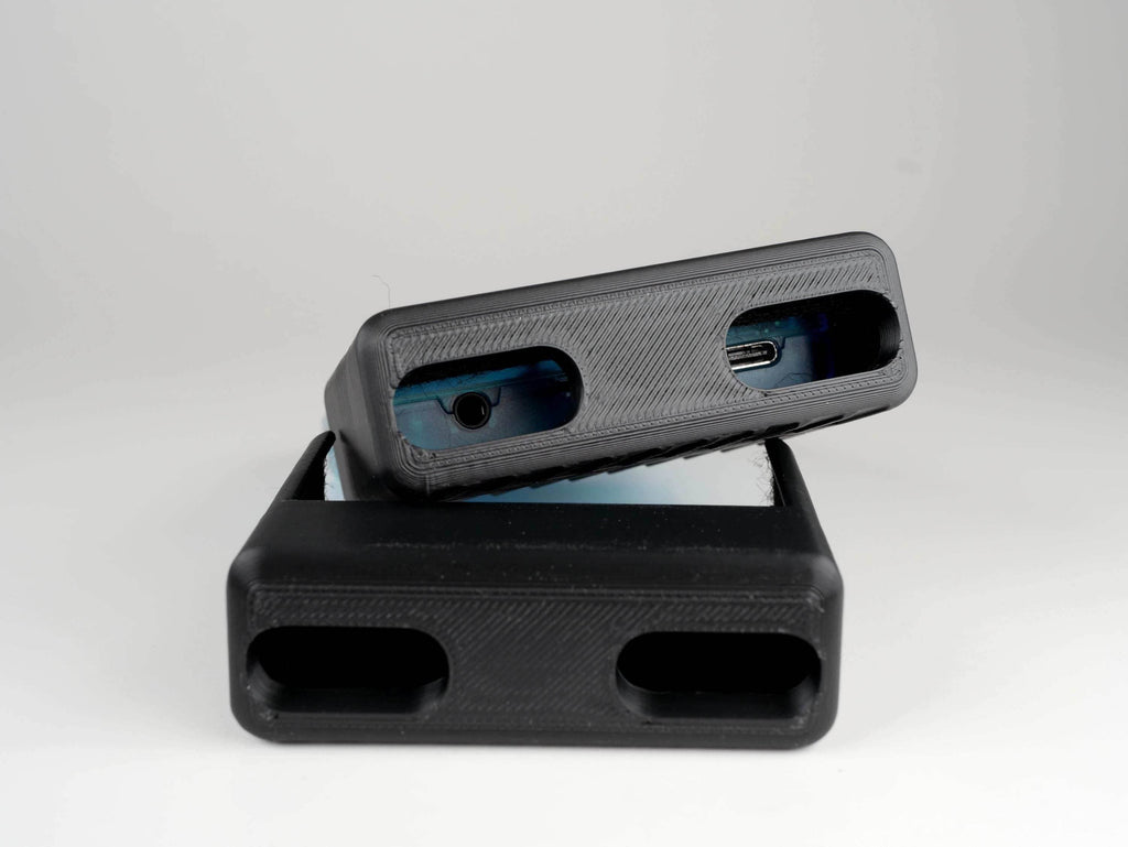 Miyoo Mini V4 Reversible Screen Cover Chin Grip Felt Screen Protector - Blue