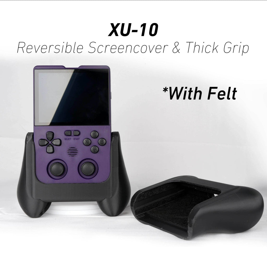 XU 10 Reversible Screen Cover Comfort Grip Felt Screen Protector - White