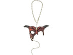 Opera Beast Leather Mini Mask – Handcrafted Charm for Rearview Mirrors, Handbags, Lanyards, Party Favors & More