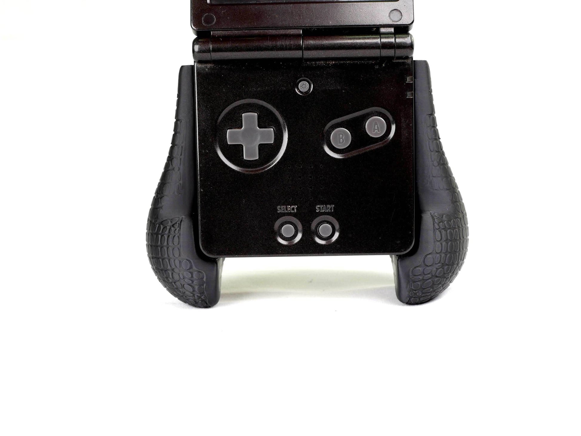 GBA SP Comfort Grip by JCSFY Textured Handles Black Original Game Boy Advance Sp Hand Held Thick Color | Slots Into Mobile Gaming Device - Brown