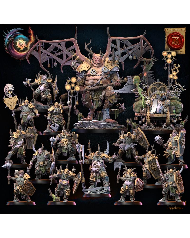 3D Printed Klous the Gift Bringer by Lost Kingdom Miniatures