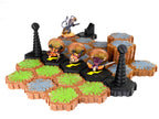 Tesla Gate Hero Scape Obstacle Interactive | Tabletop Terrain Hex Pieces | Paintable Miniature Board Game | DnD Role Play Game Upgrade Tile - Tesla Gate