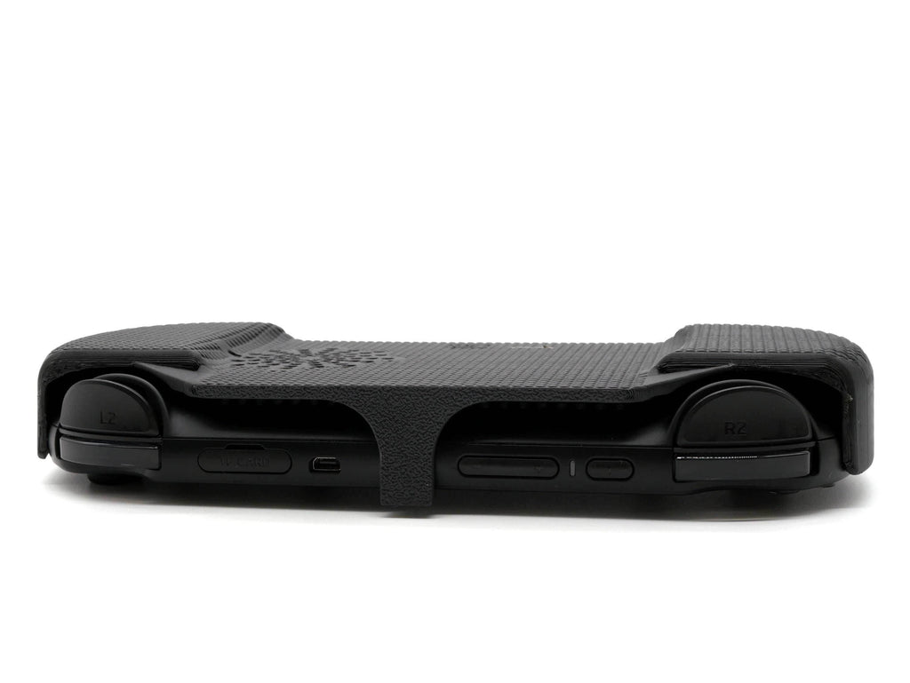 Ayn Odin 2 Mini Grip 2-in-1 Reversible Screen Cover & Slim Comfort Grip Case Ergonomic Odin 2 Mini Handheld 2n1 Deluxe - Black