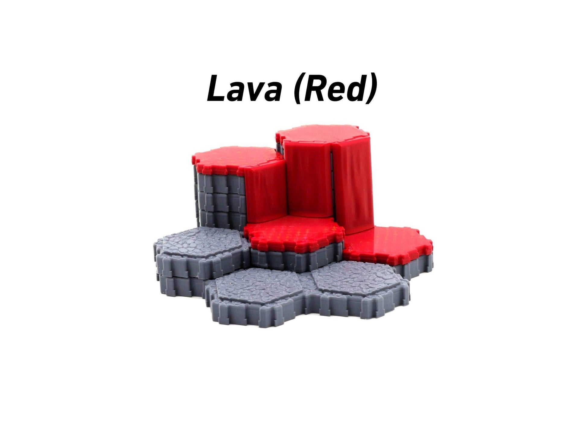 Waterfalls Accessory Hero Scape Compatible Hex Terrain | Tabletop Battle Pieces | Paintable Miniature Board Game| Role Play heroscape pieces - Toxic Acid (Green)