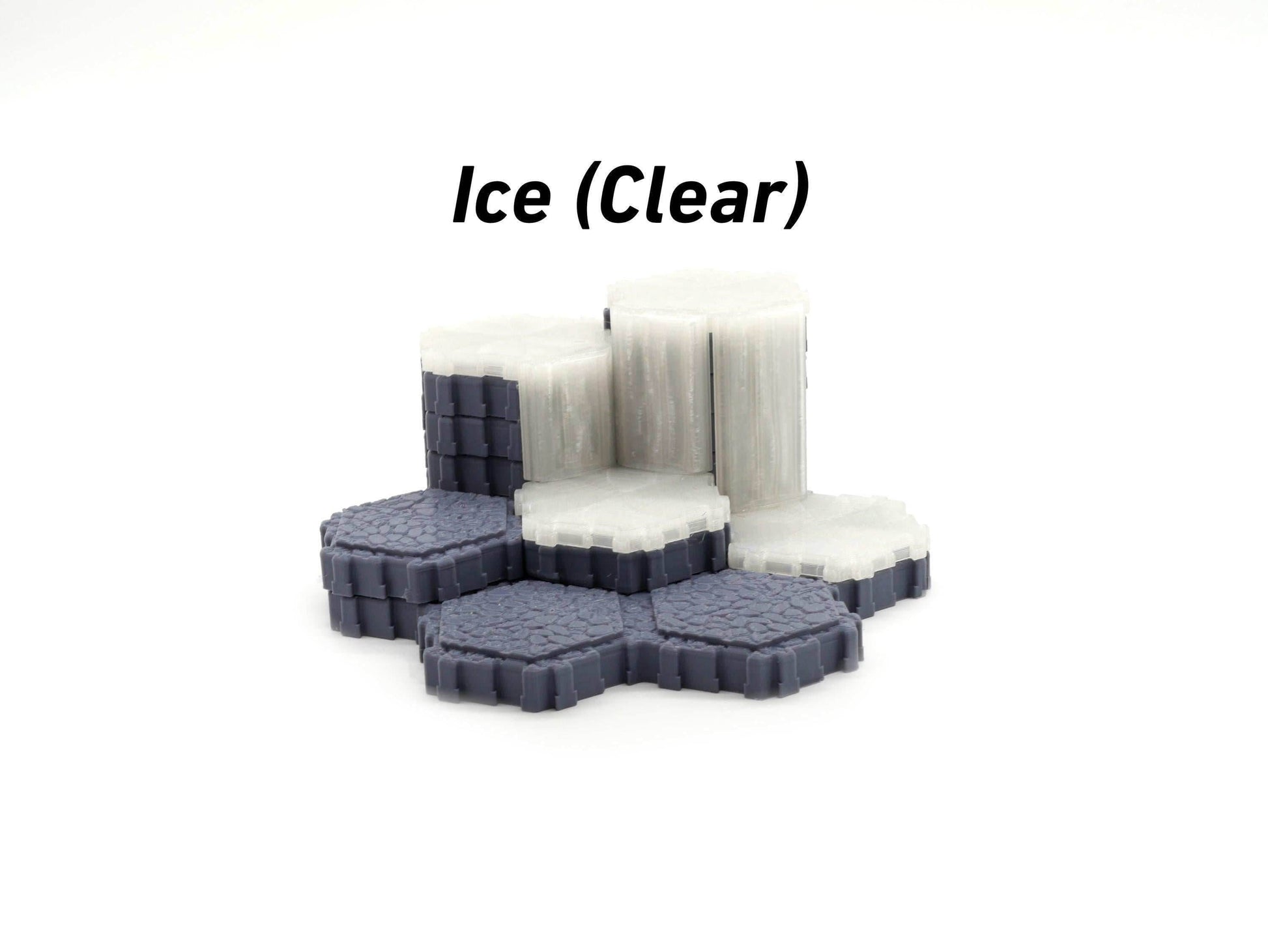 Waterfalls Accessory Hero Scape Compatible Hex Terrain | Tabletop Battle Pieces | Paintable Miniature Board Game| Role Play heroscape pieces - Toxic Acid (Green)